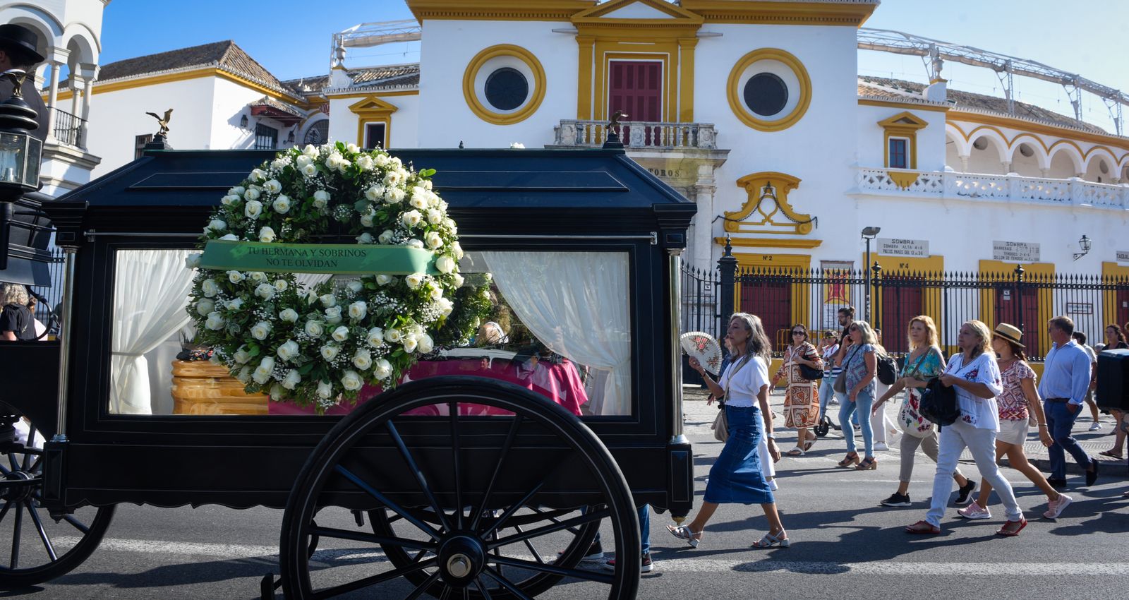 La despedida de Triana a María Jiménez, en imágenes