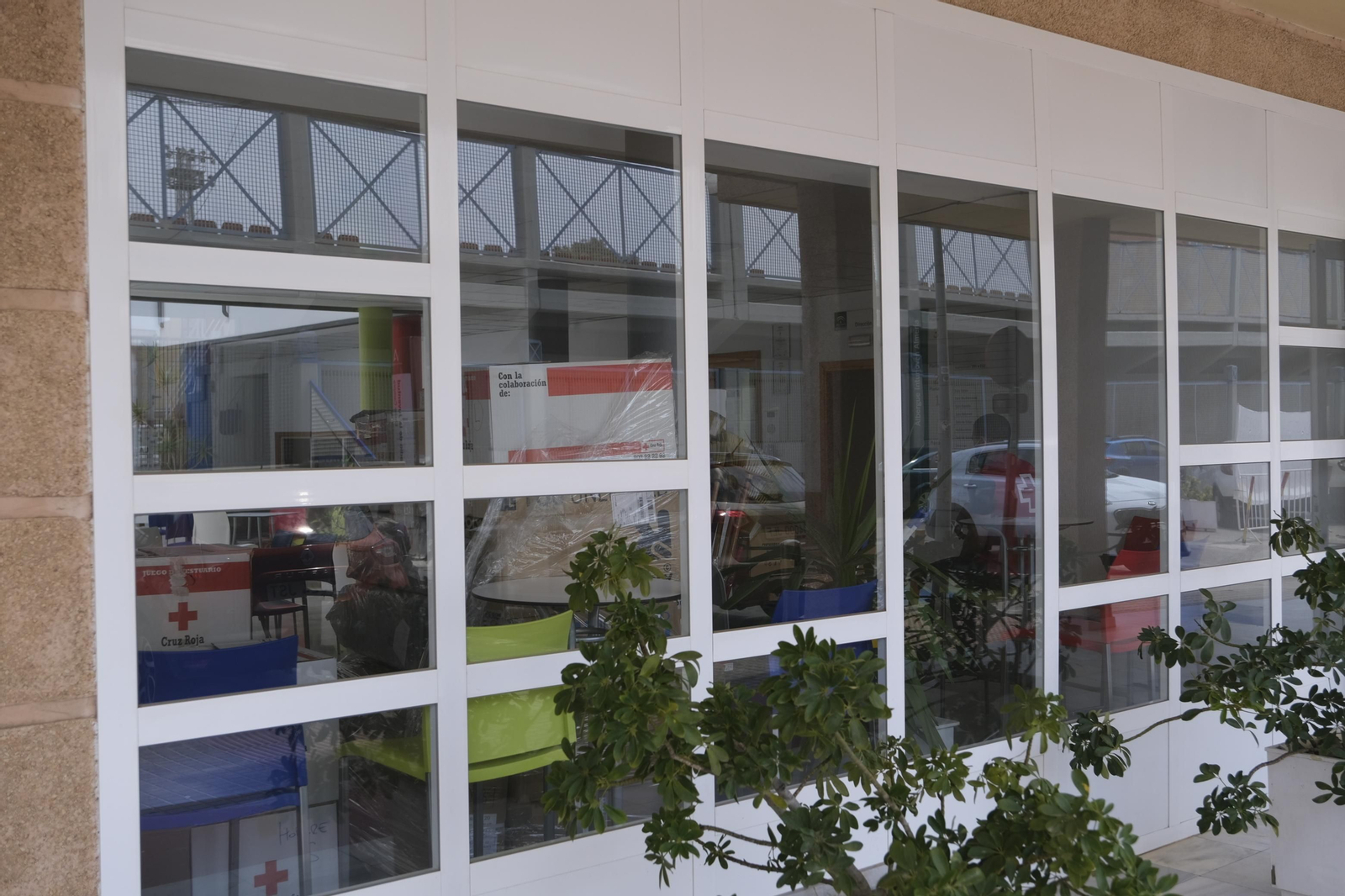 Fotogalería nuevo uso albergue Inturjoven, centro de confinamiento  COVID-19.