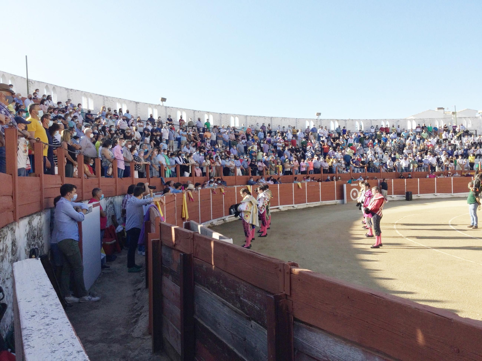 Novillada de escuelas taurinas de la provincia en Cazorla en 2021.
