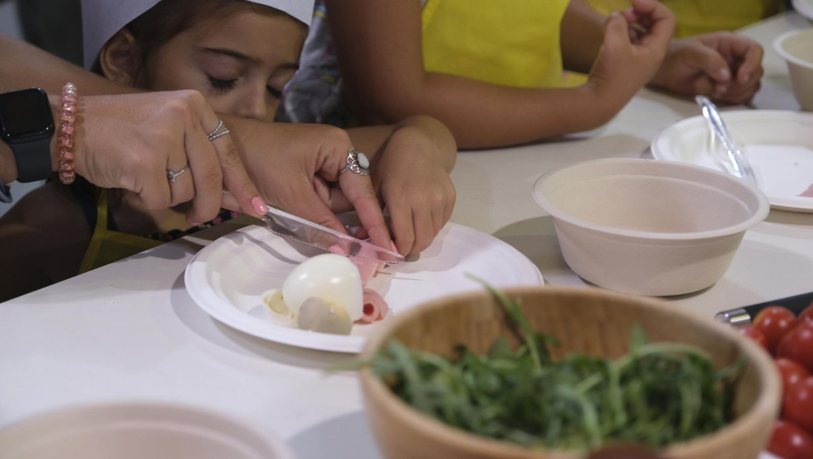 Taller Infantil de Cocina de la Feria de Almería 2024, en imágenes