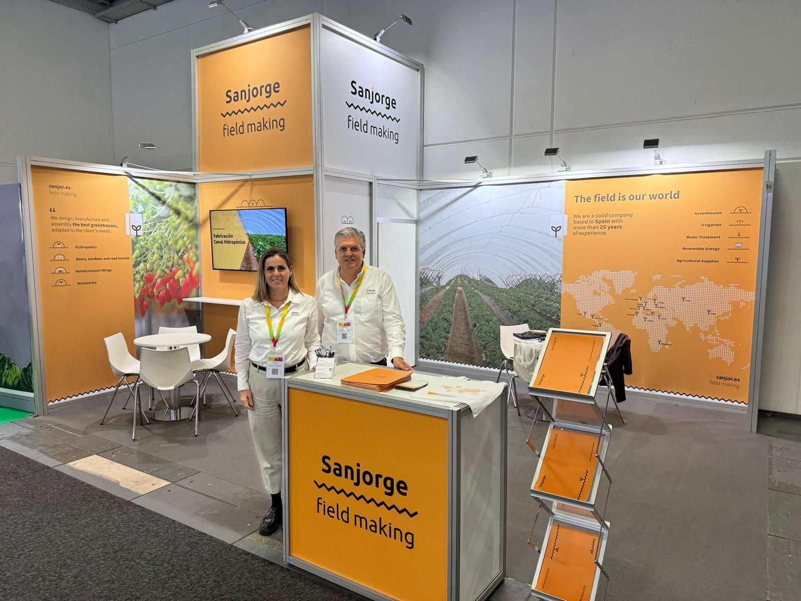 Stand de San Jorge en Fruit Logística 2024.