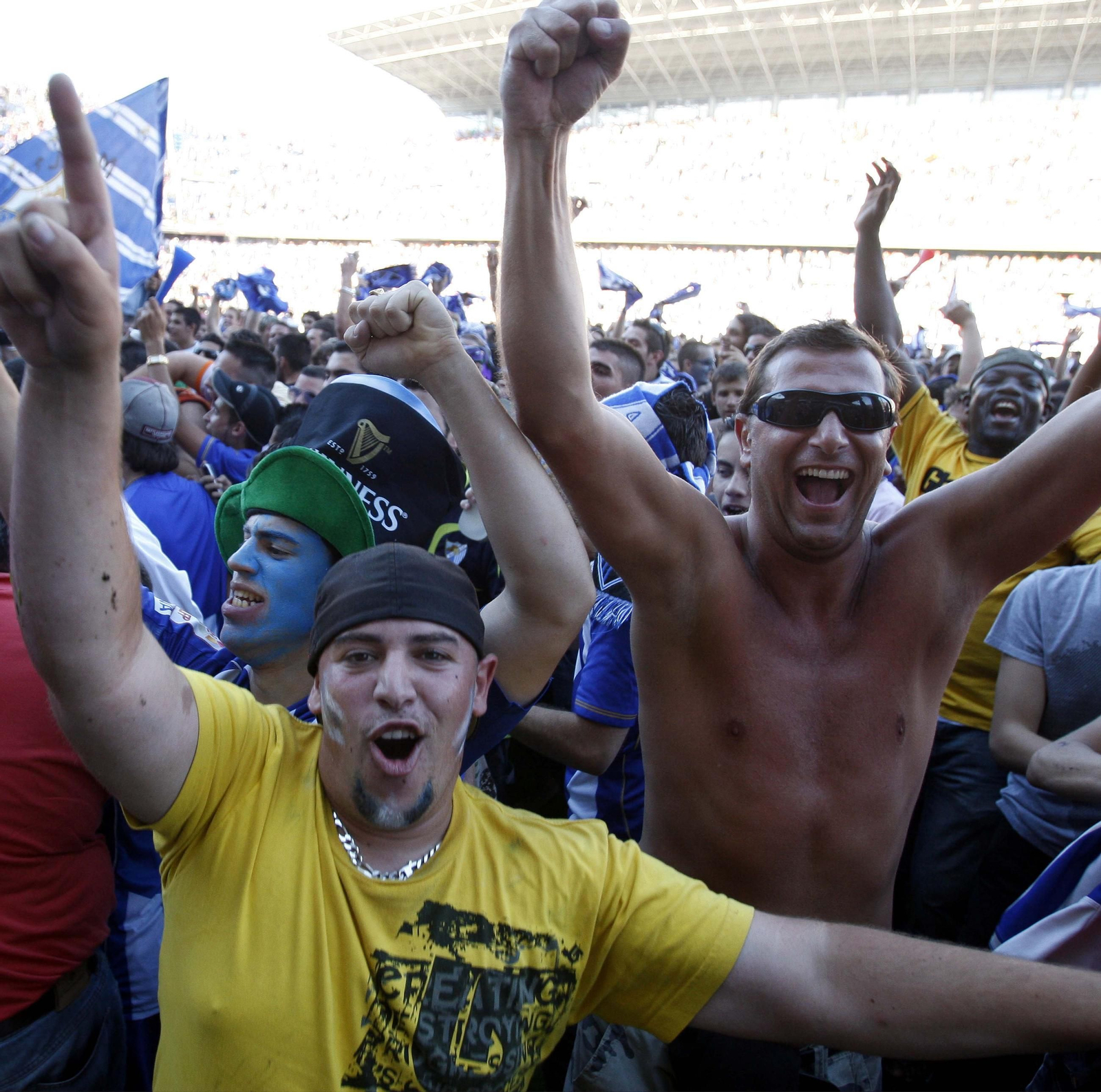 Las fotos del último ascenso del Málaga CF a Primera División