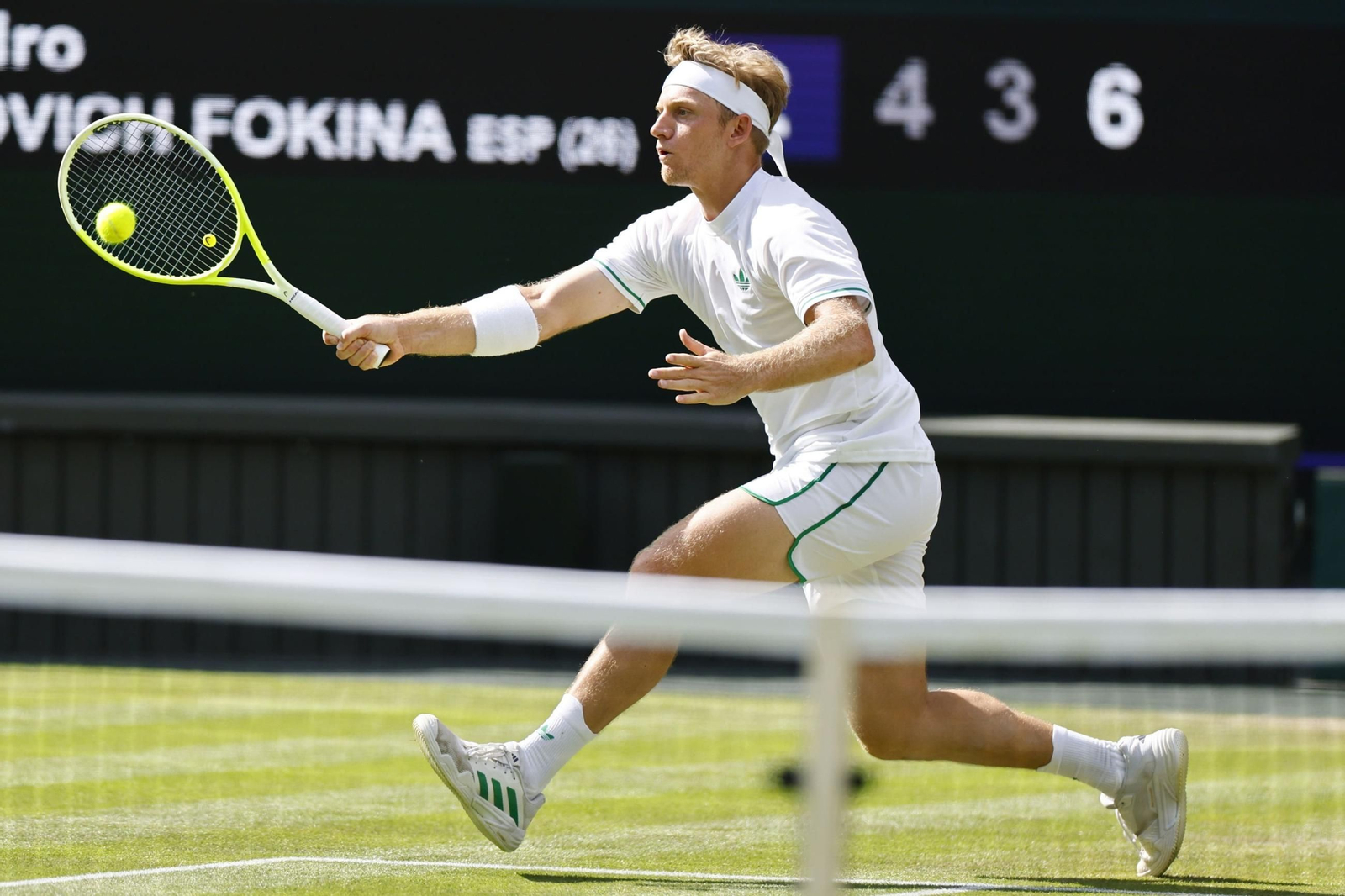 Wimbledon: Davidovich cae ante Fritz en cuatro sets