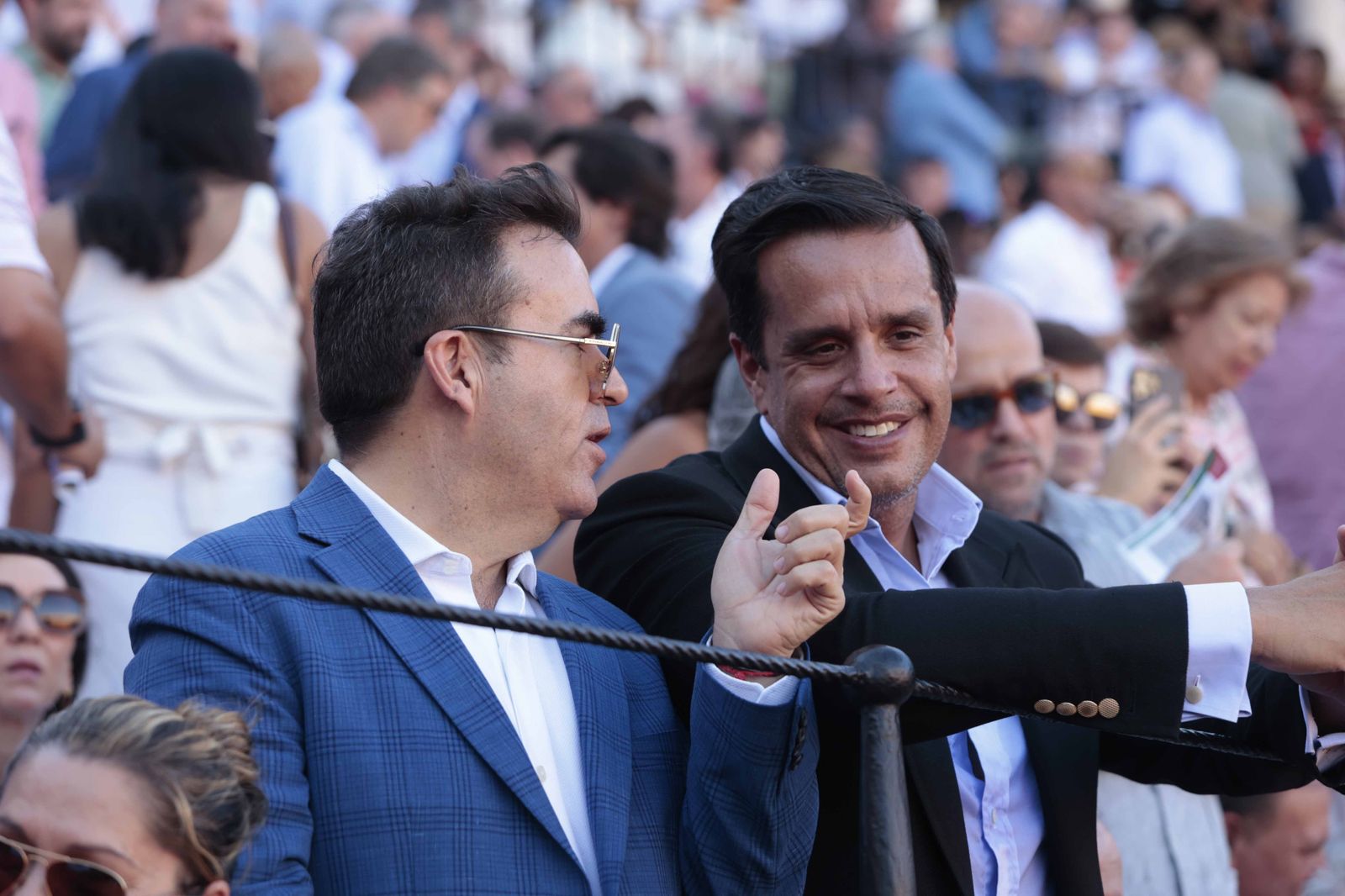 Ambiente en los tendidos de la Maestranza