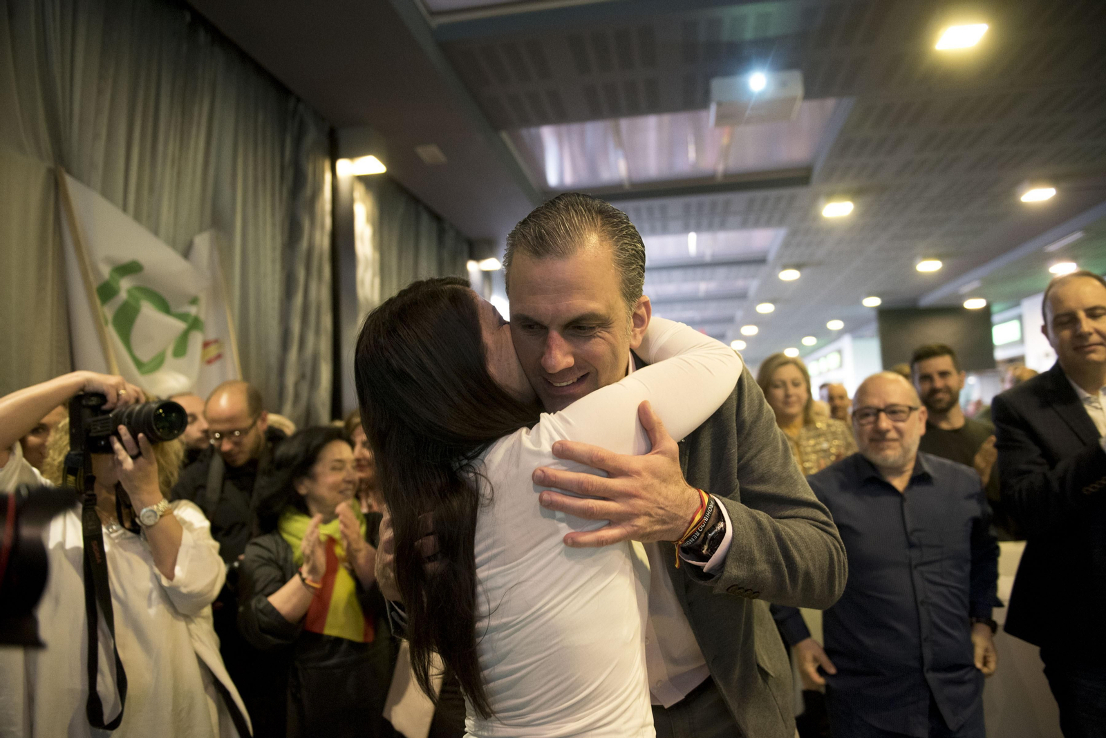 Imágenes del acto de Vox en Granada
