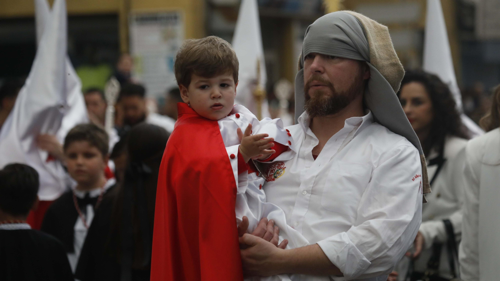 Fotos del Domingo de Ramos en La Línea: La Borriquita y Flagelación