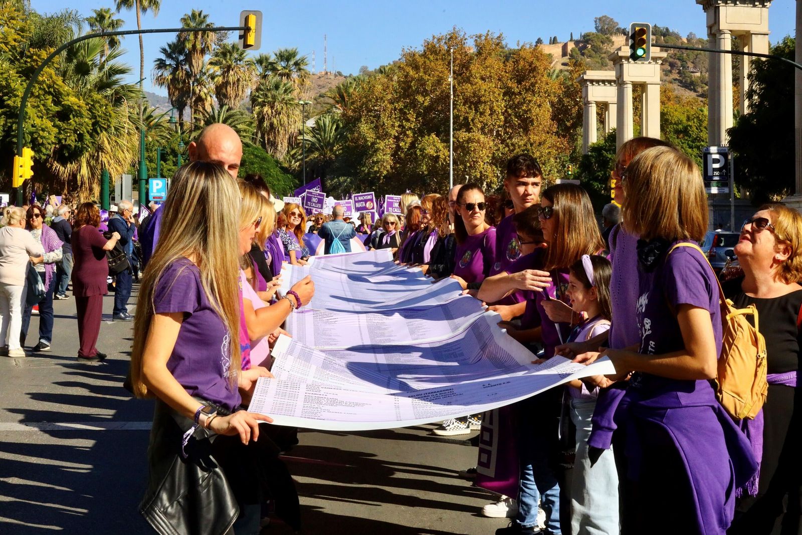 Todas las fotos que deja la manifestación del 25N