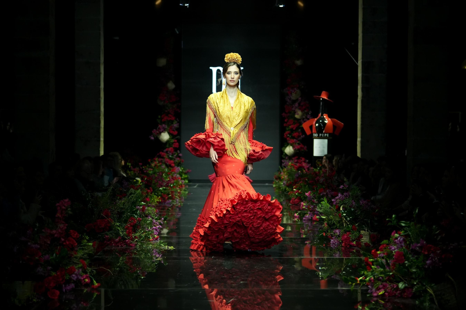 Desfile de Rocío Lama en la Pasarela Flamenca Tío Pepe Jerez 2024