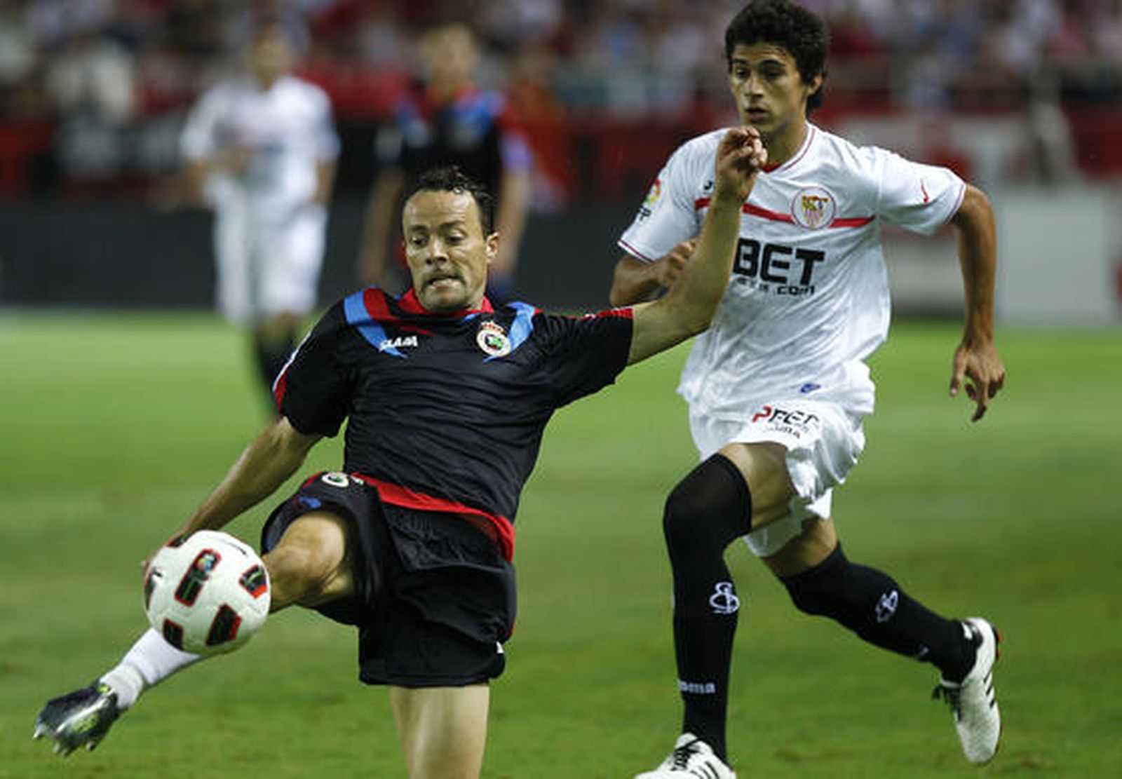 El Sevilla deja escapar otros dos puntos del Sánchez Pizjuán. / Antonio Pizarro