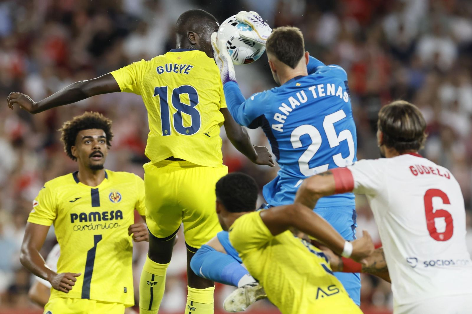 Las fotos del Sevilla-Villarreal