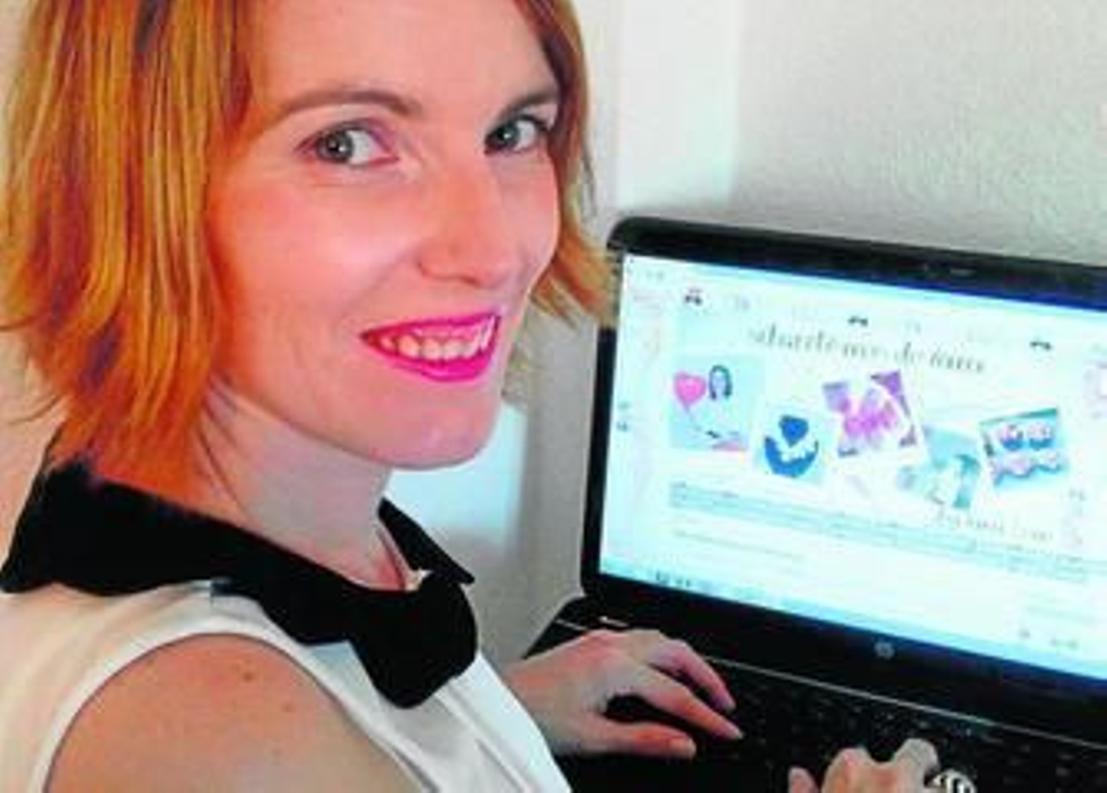Inma León es la organizadora de este primer Bruch Blogger de Almería.
