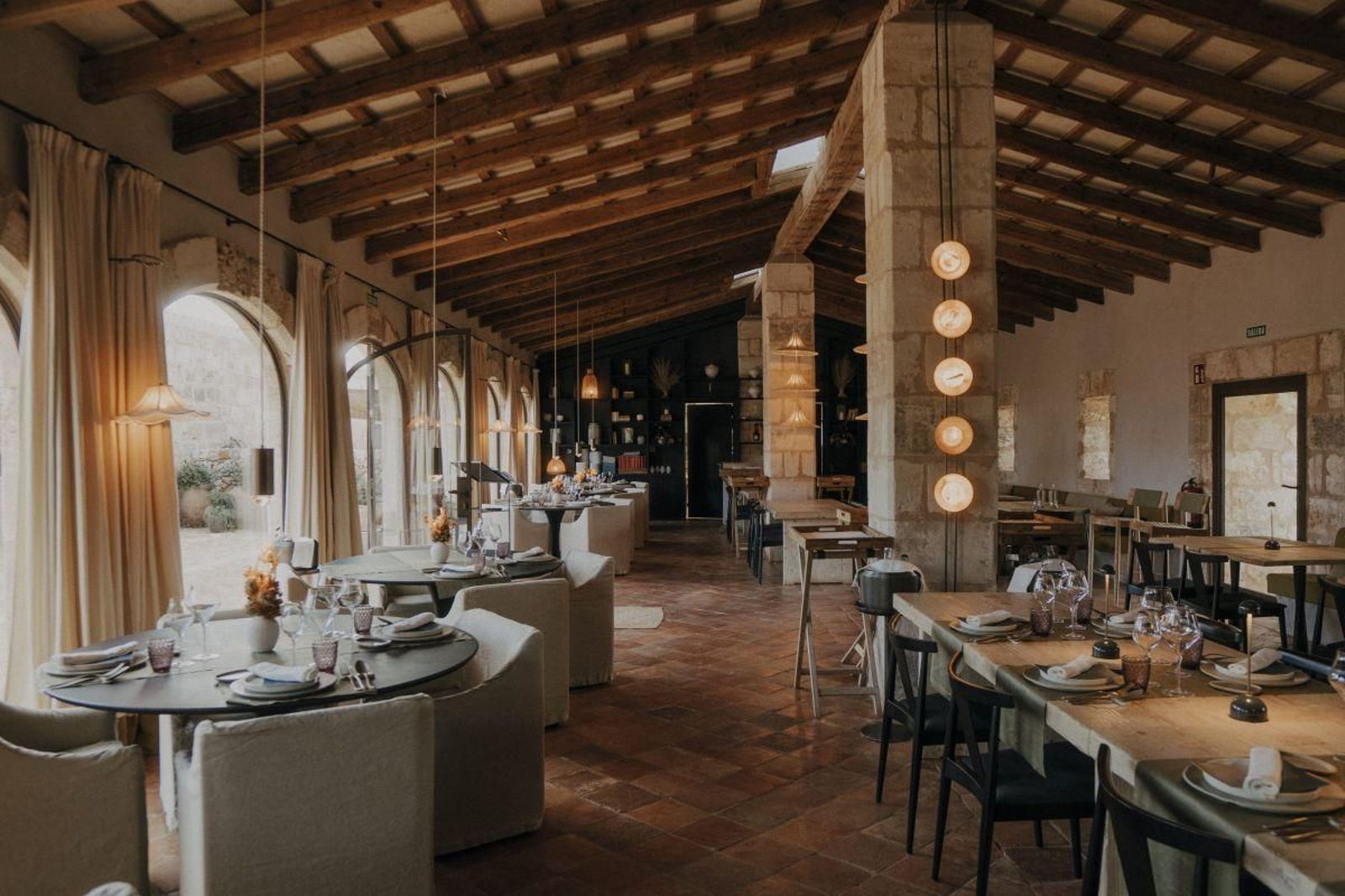 Restaurante del hotel Vestige Son Vell en Menorca.