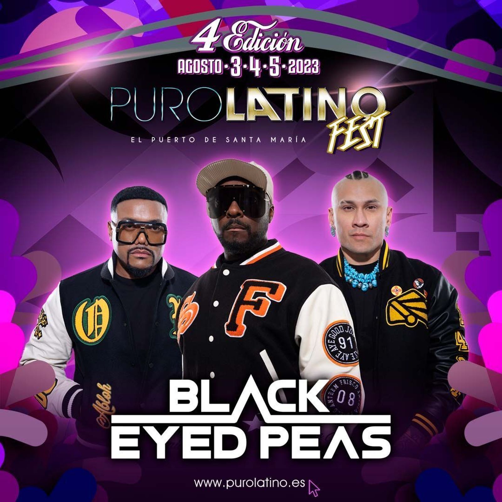 Black Eyed Peas y Anuel AA, nuevas confirmaciones para el Puro Latino de El Puerto.