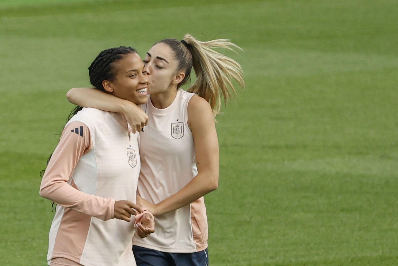 Las fotos de España antes de la semifinal contra Alemania