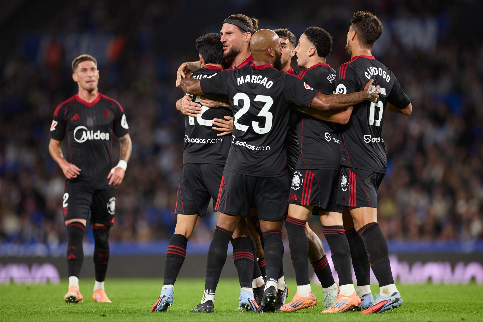 Las fotos del Real Sociedad-Sevilla