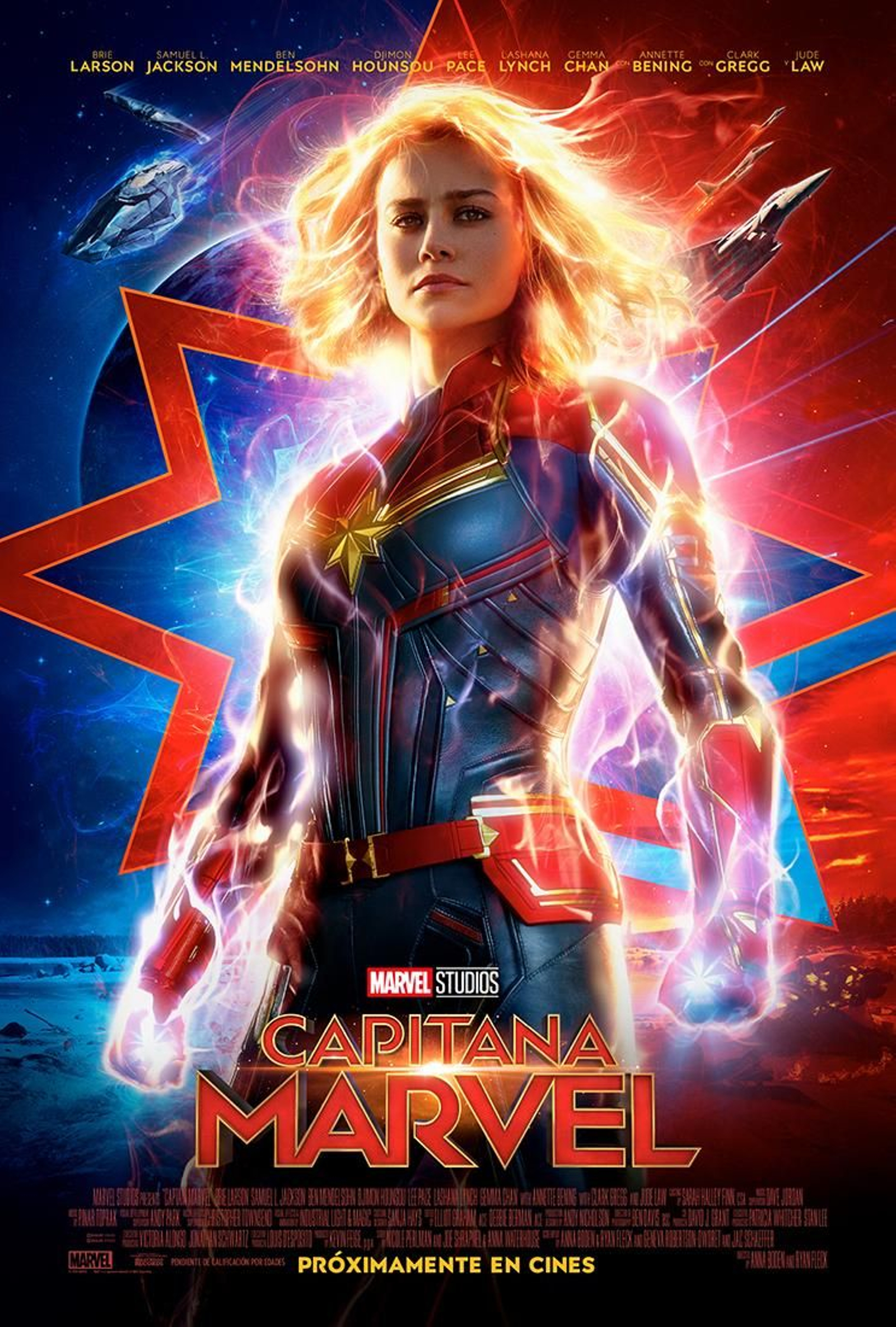 Póster de 'Capitana Marvel'