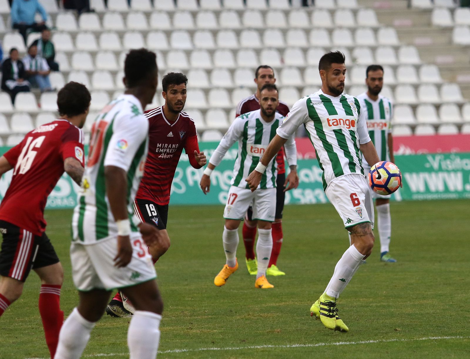 El Córdoba-Mirandés, en imágenes