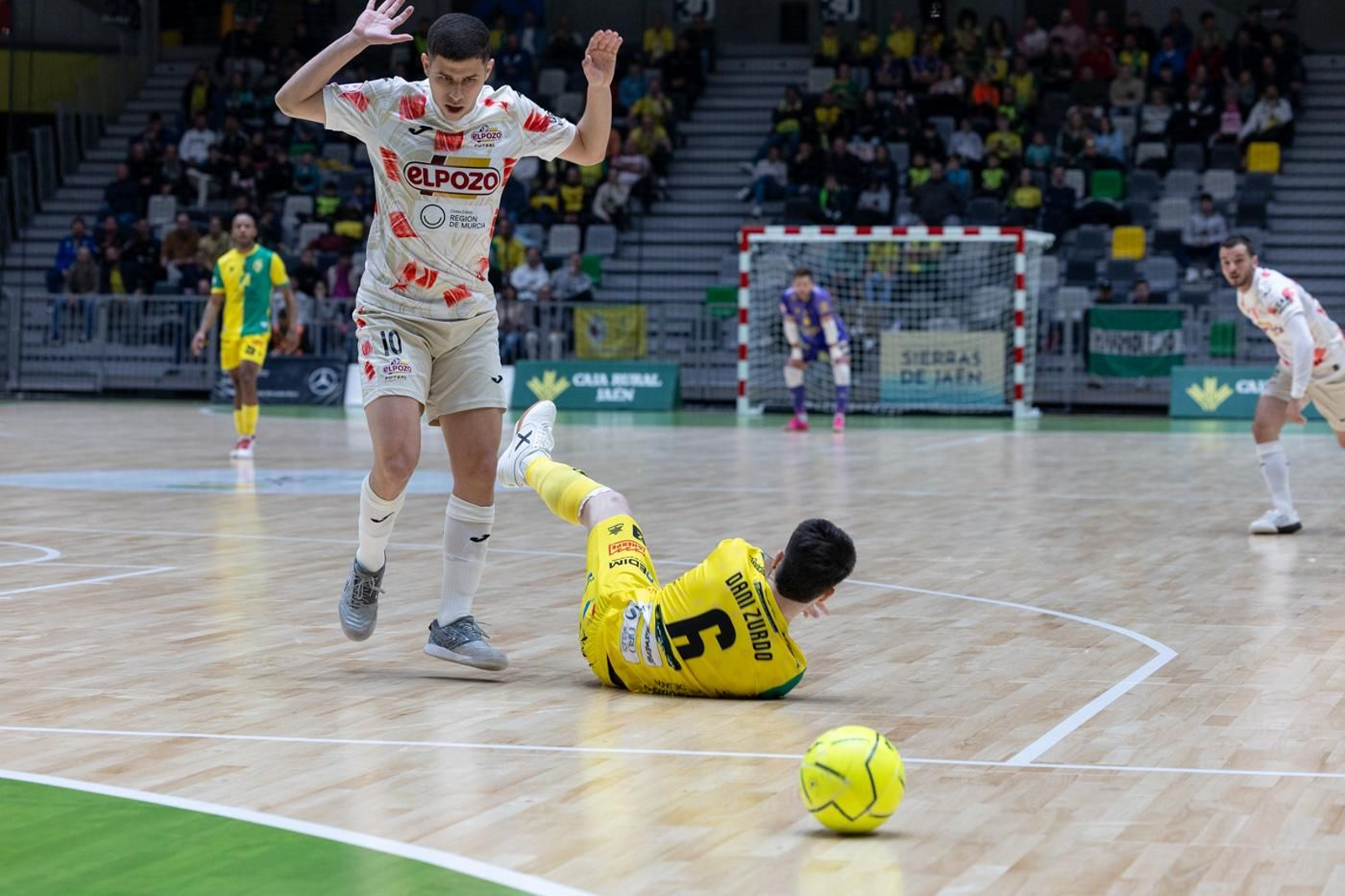 Las mejores fotos del empate entre Jaén Paraíso Interior FS y ElPozo Murcia