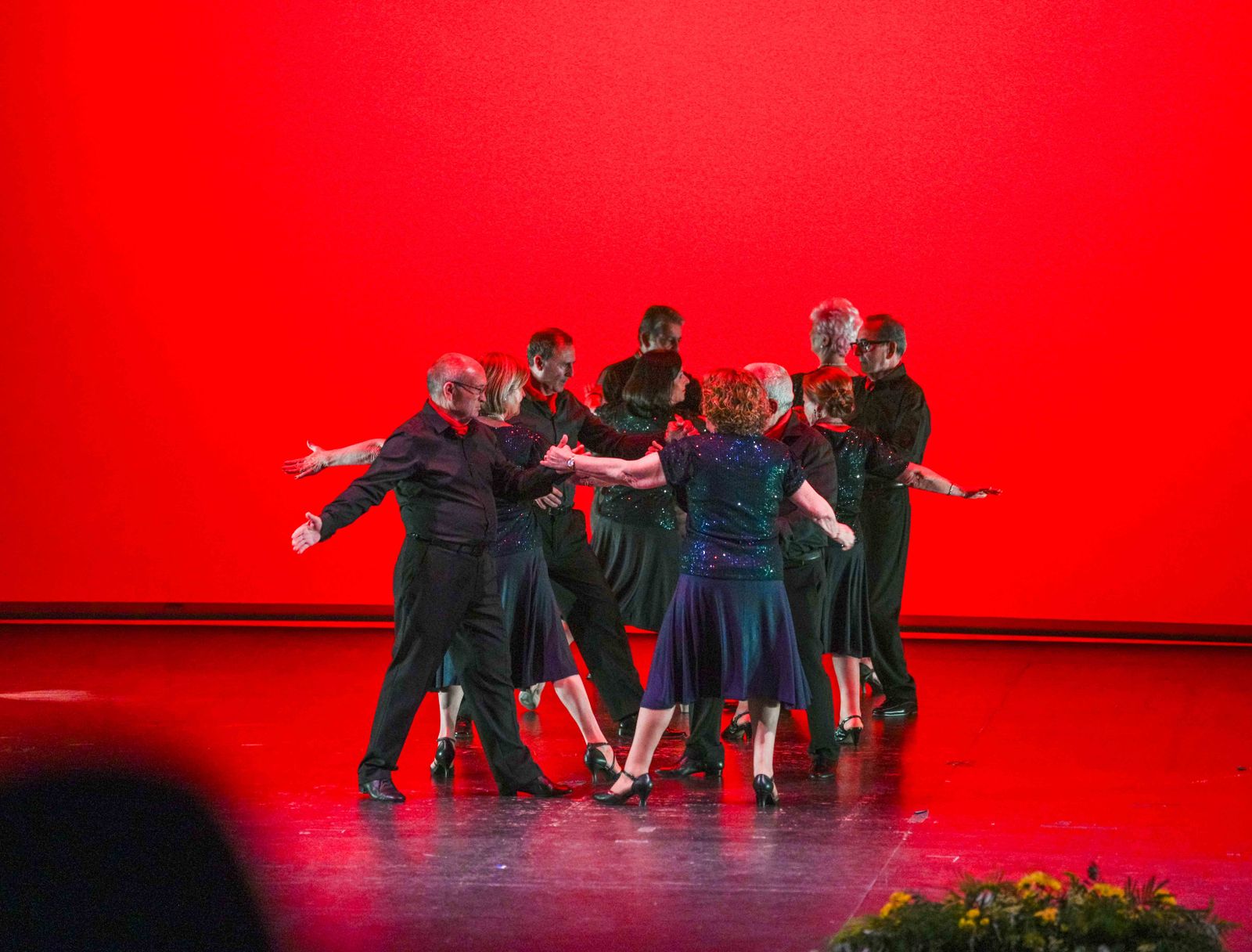 Imágenes de la gala de clausura de los talleres de mayores de Almería