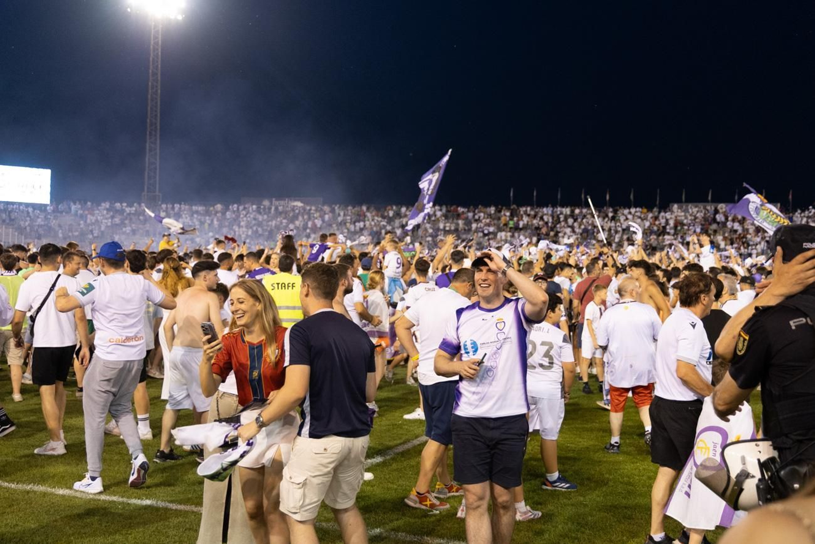 La celebración del Real Jaén.