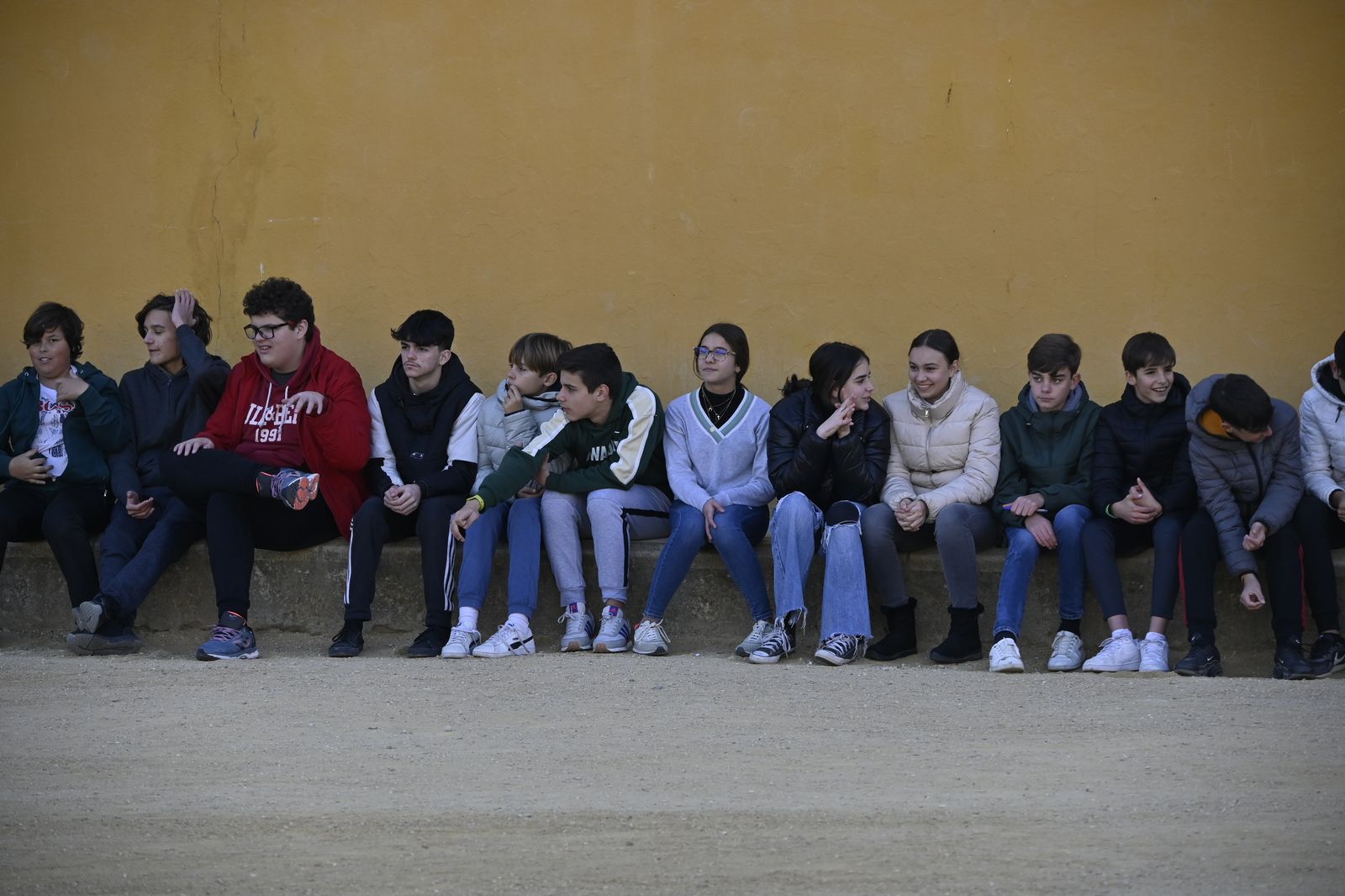 Imágenes del simulacro de incendio en el Funcadia