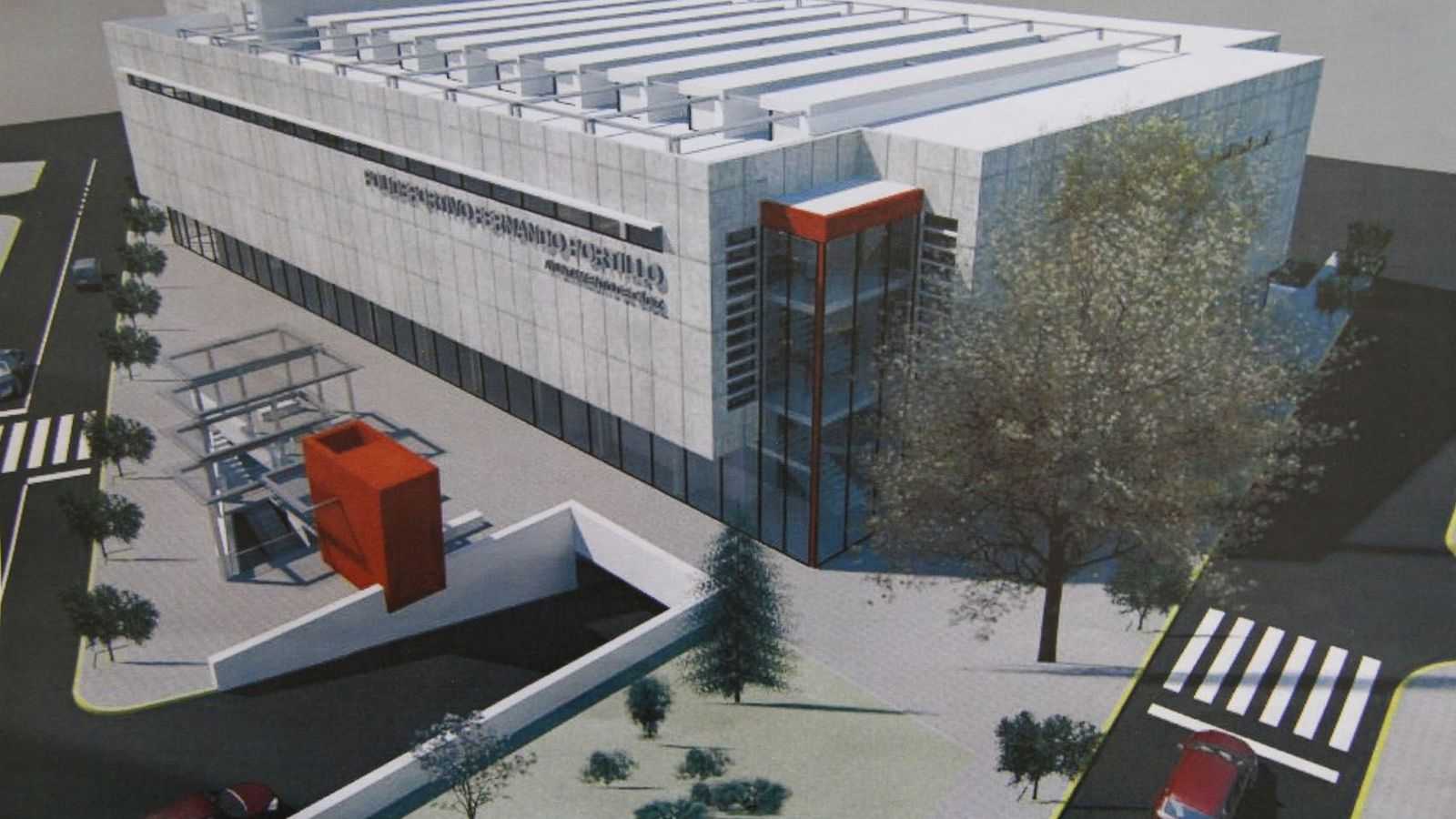 El primer pabellón que se diseñó, antes incluso de derribar el que entonces existía.