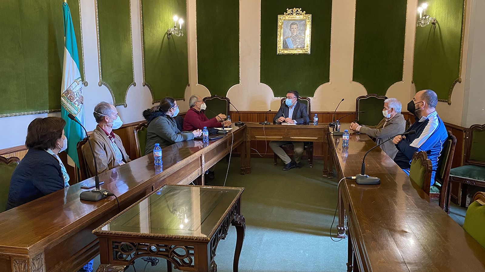 Momento de la reunión.