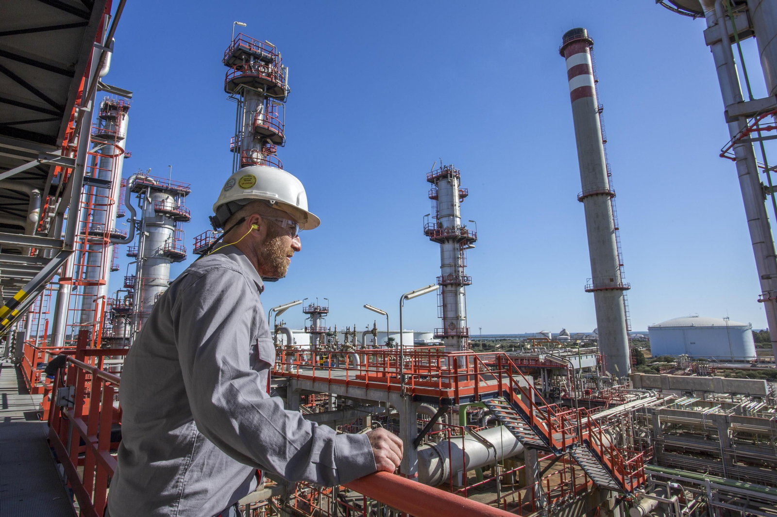 Refinería de Cepsa de La Rábida.