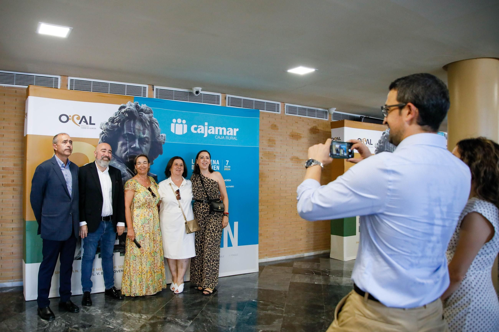 Imágenes de la novena Beethoven interpretado por la OCAL y Orfeón para Cajamar