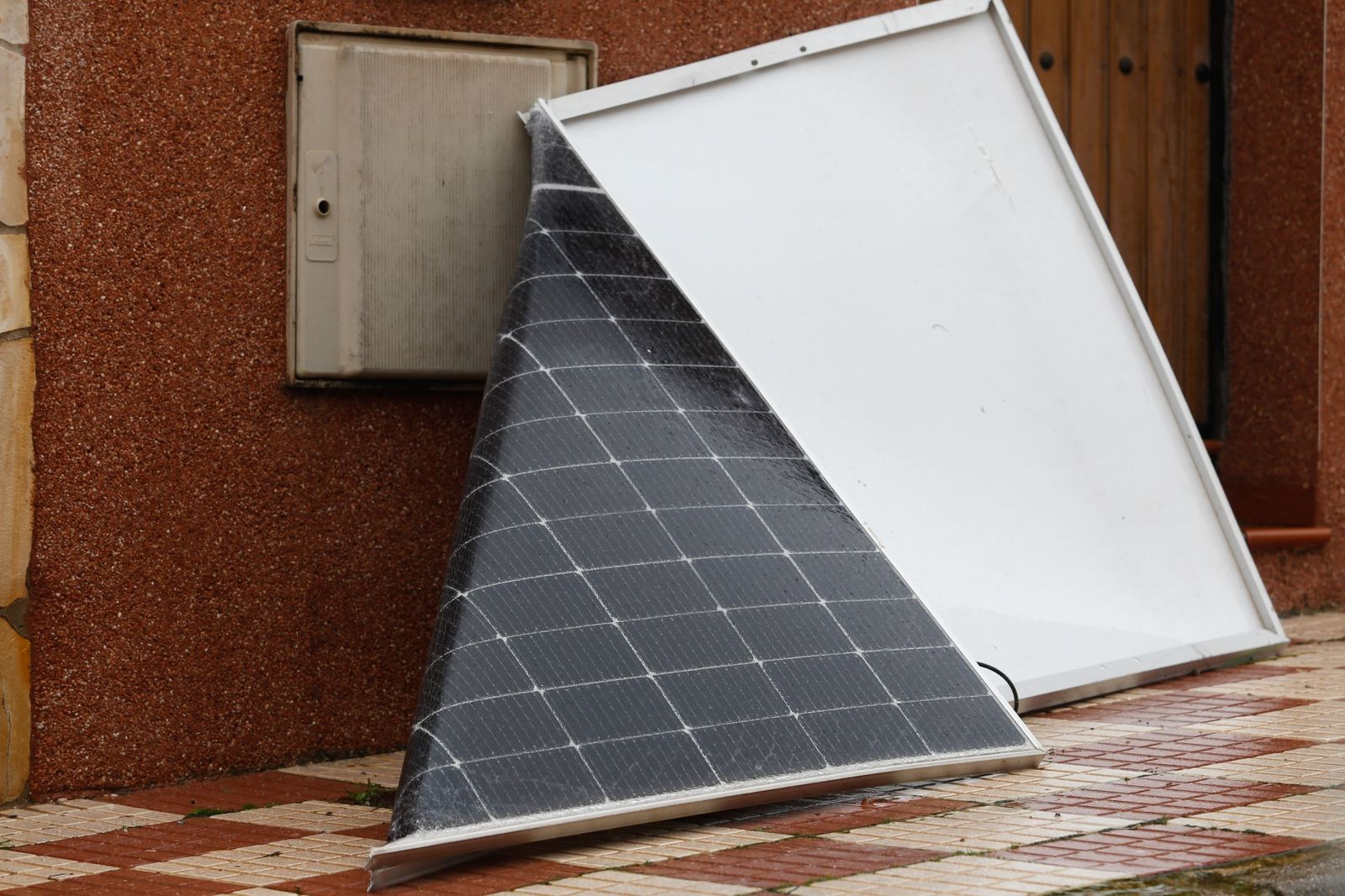 Fotos del temporal de lluvia y viento por la borrasca Kristin en el Campo de Gibraltar
