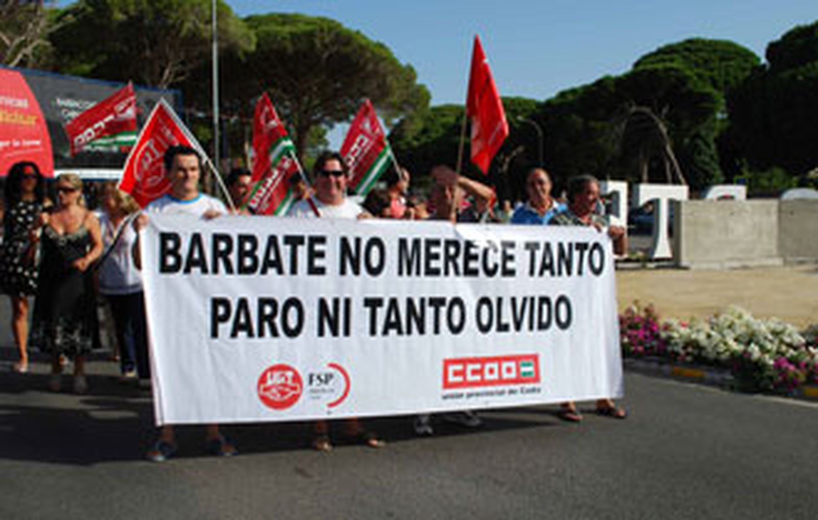 Trabajadores de Barbate no realizarán la huelga de brazos caídos