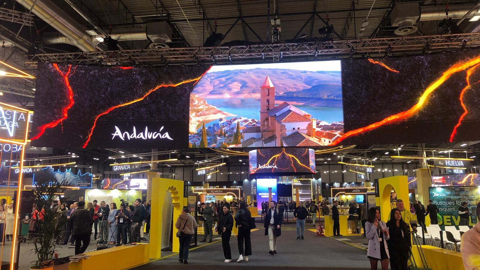 Pabellón de Andalucía en Fitur