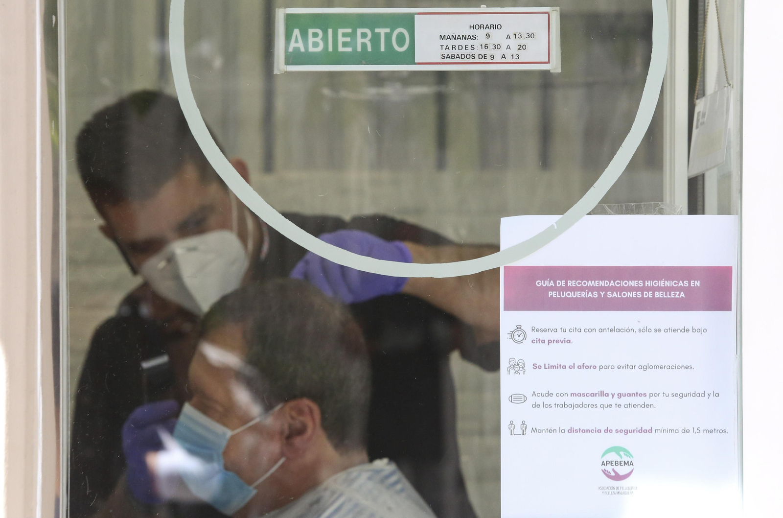 Las fotos de la primera jornada de la fase 0 de la desescalada en Málaga