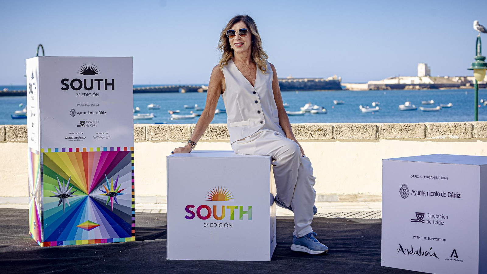 Las imágenes del photocall del martes 16 del South Series Festival en La Caleta de Cádiz