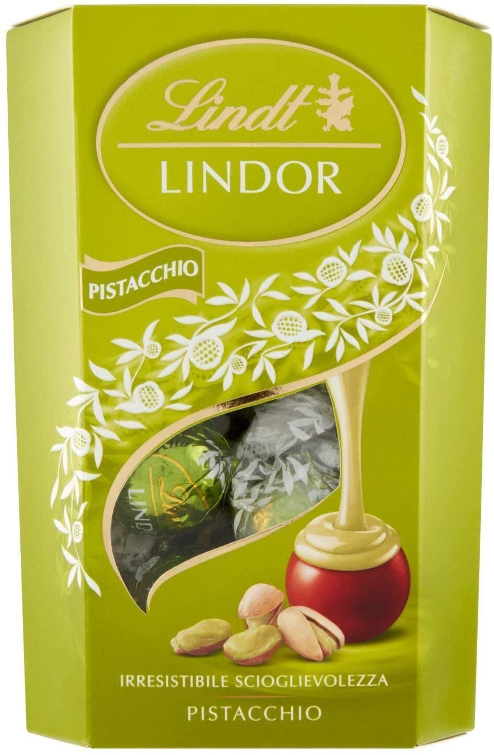 TRUFAS DE CHOCOLATE CON PISTACHO LINDOR