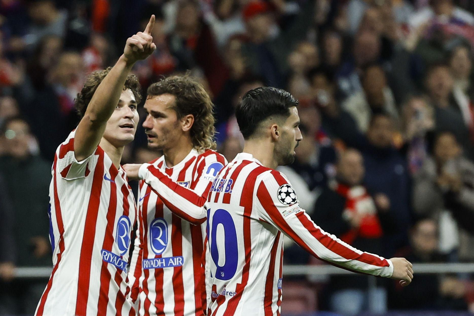 Las imágenes del Atlético de Madrid-Unión Saint-Gilloise