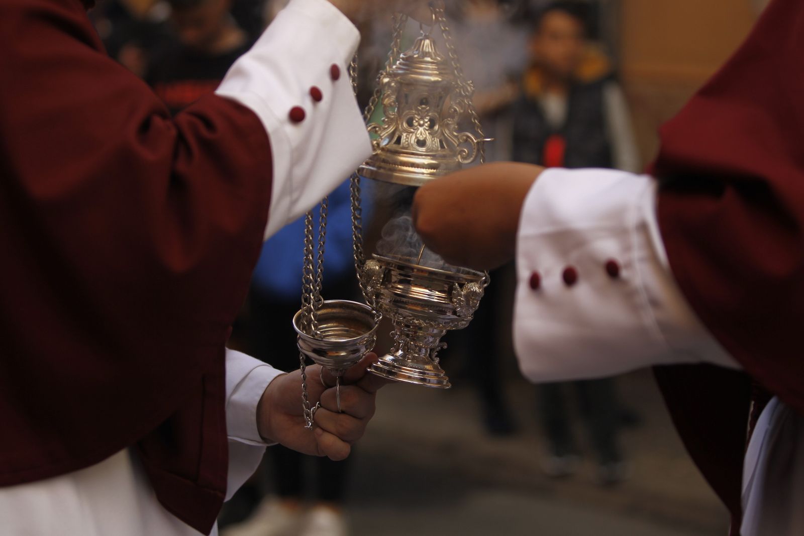 Imágenes de la Procesión de Coronación. Barrio de Los Molinos. Semana Santa Almería 2019