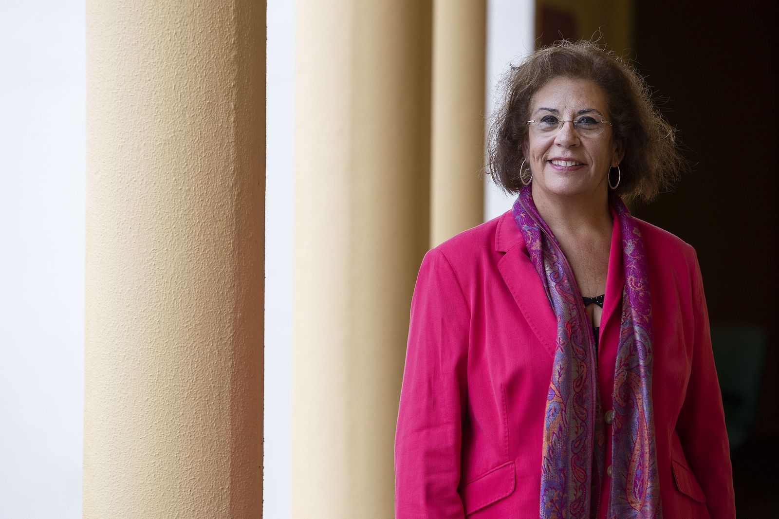 Carmen Olvera, la primera mujer policía local que hubo en San Fernando.