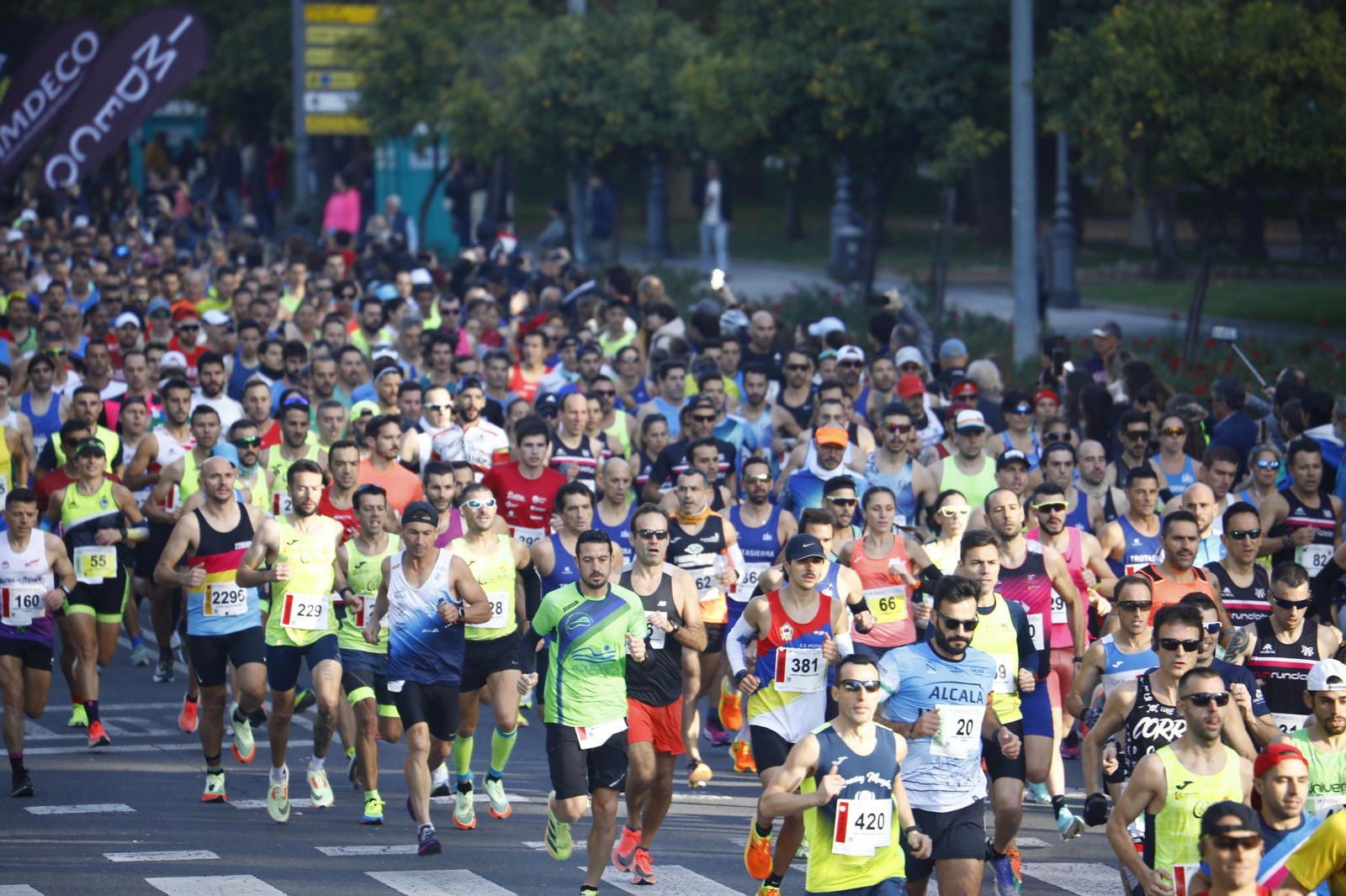 Las imágenes de la salida de la 36 Media Maratón de Córdoba
