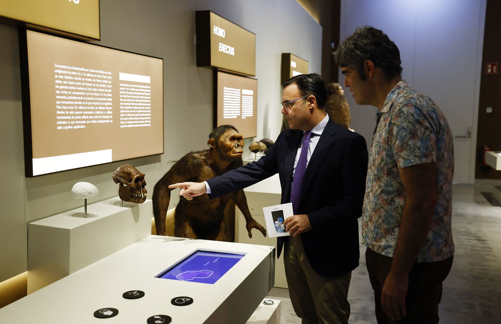 Las imágenes de la exposición interactiva “Talking Brains”