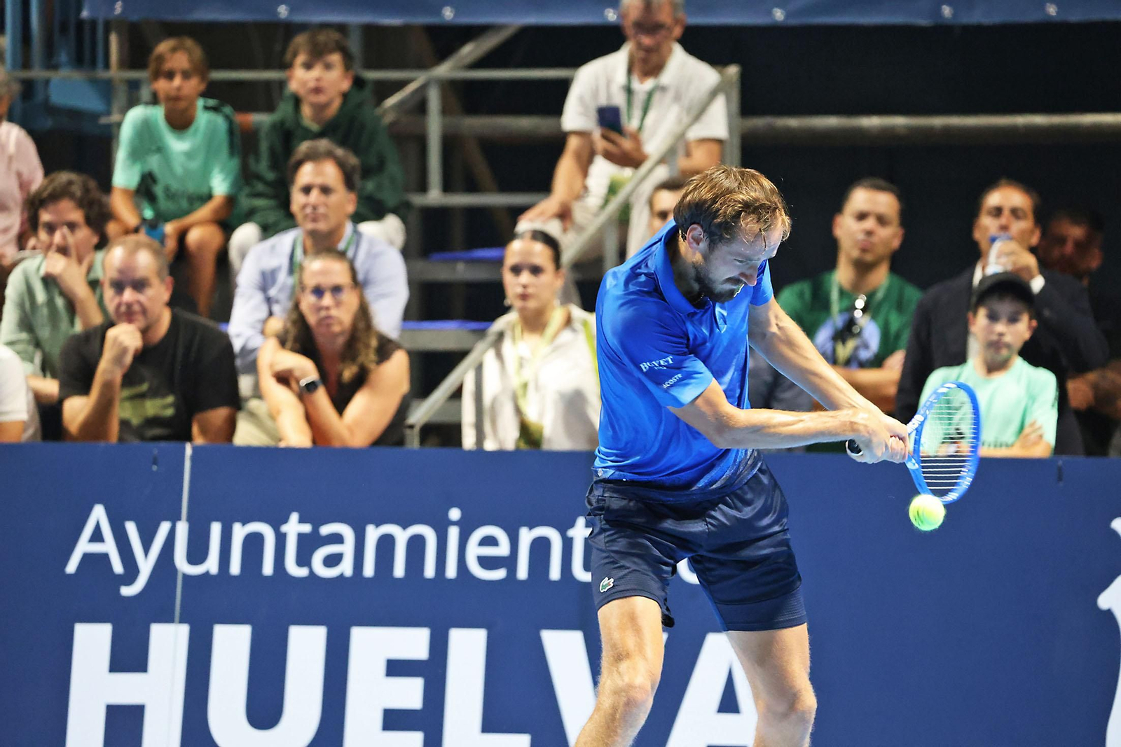 Imágenes de la final masculina de la Copa del Rey de tenis entre Daniil Medvedev y Alejandro Davidovich
