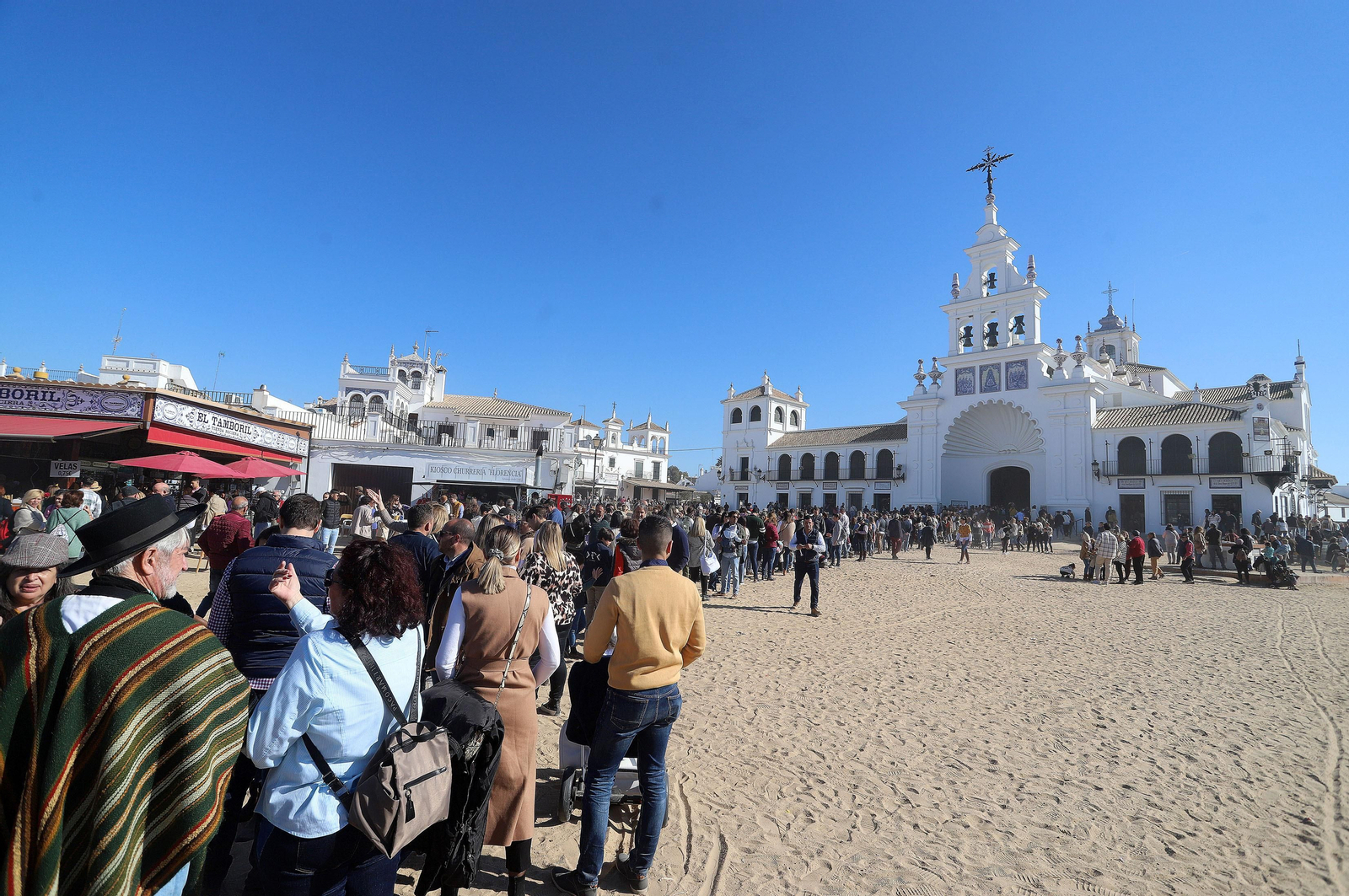 Imágenes de la celebración de la Candelaria en El Rocío