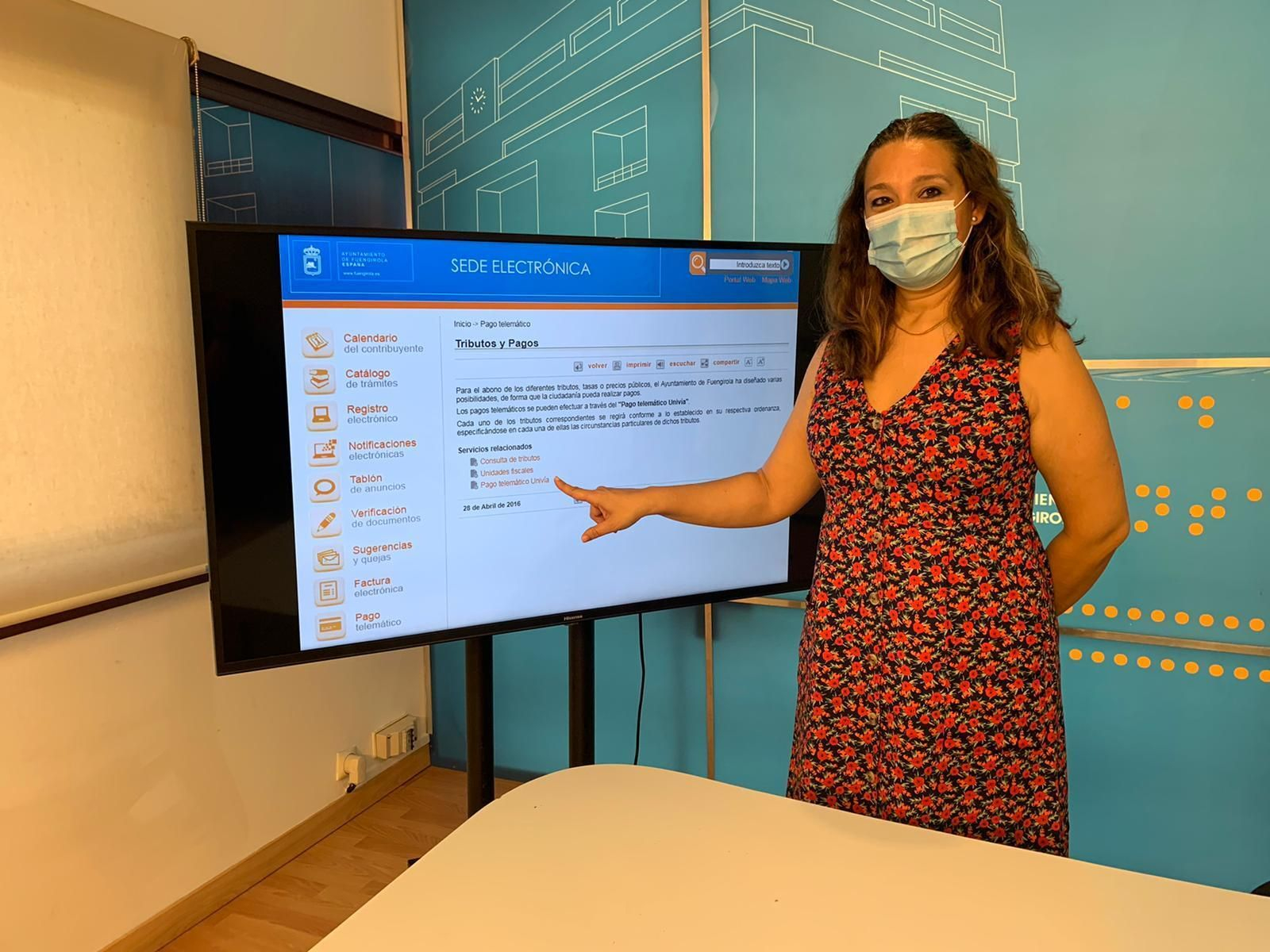 La concejala de Hacienda del Ayuntamiento de  Fuengirola, Rosana Bravo.
