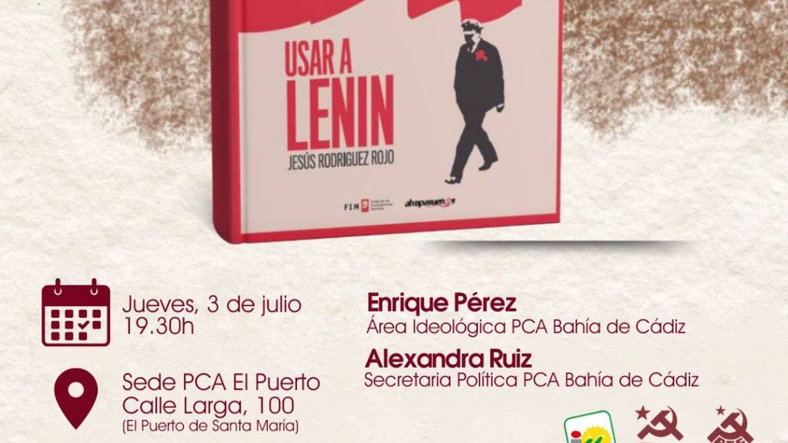 Ls presentación será este jueves en la sede de Izquierda Unida.