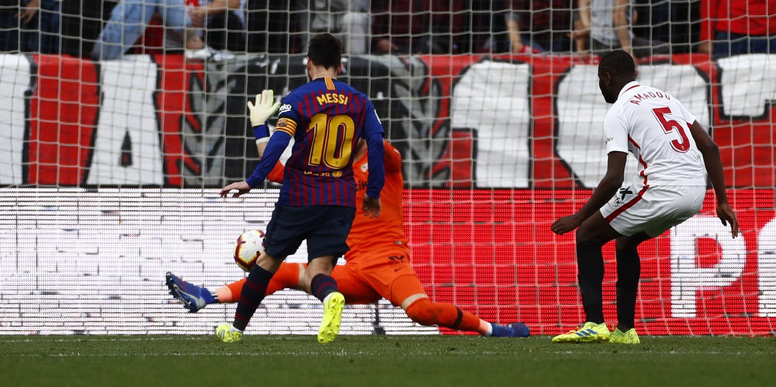 El Sevilla-Barcelona, en imágenees