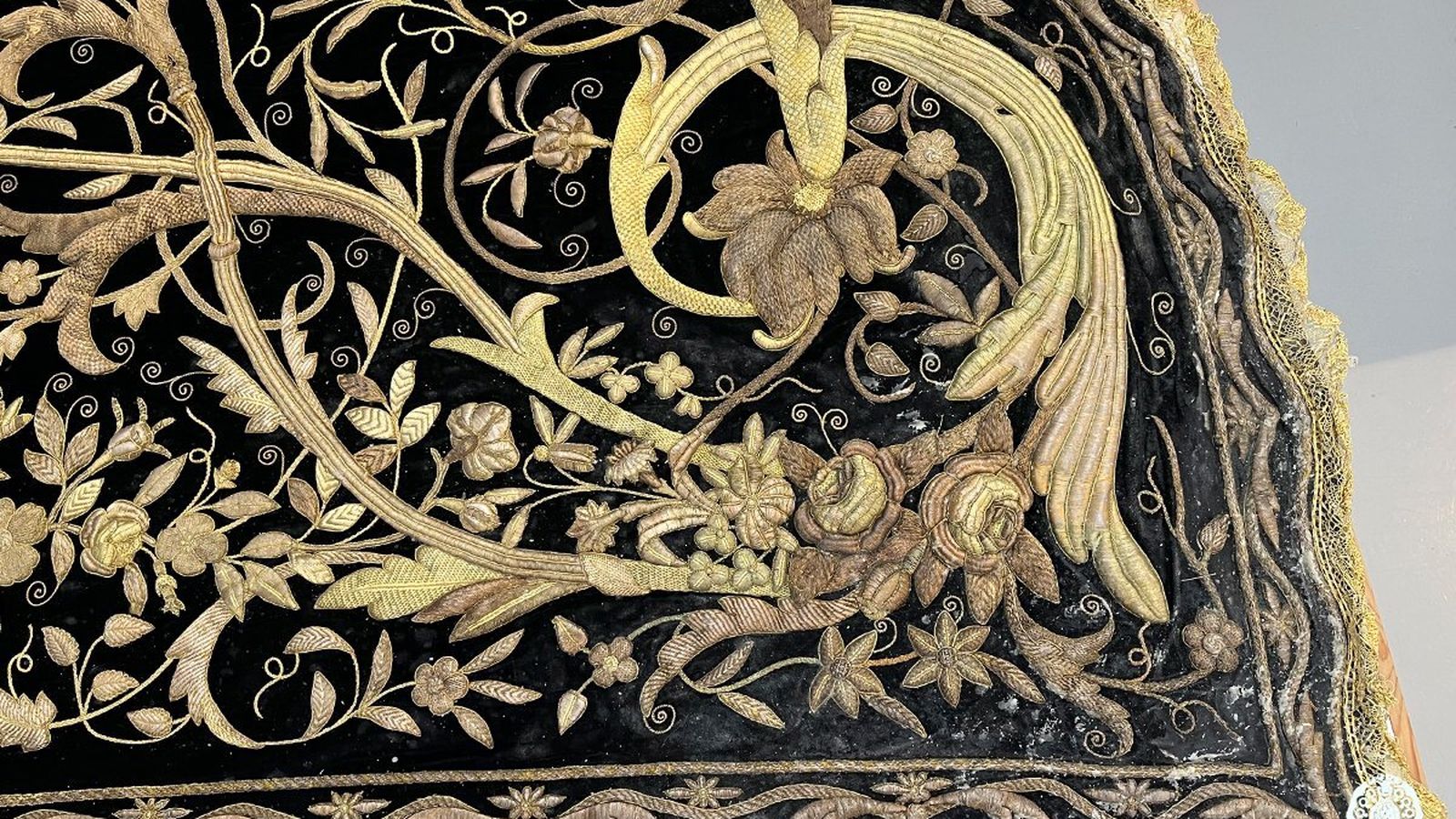 Estado actual del manto de la Soledad