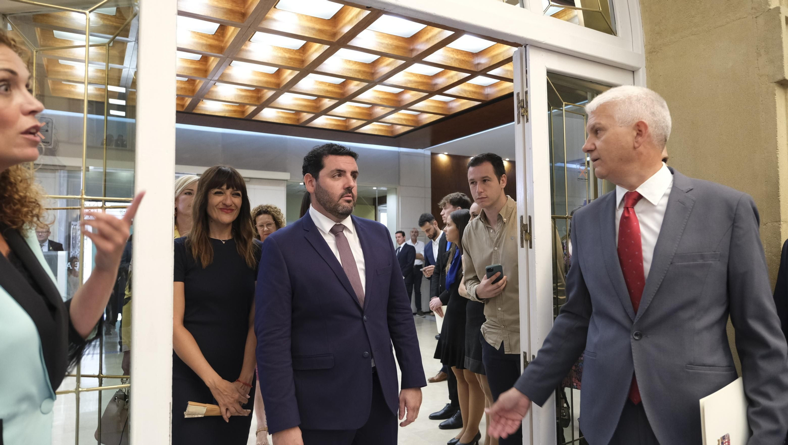 Imágenes del acto de constitución de la Diputación de Almería