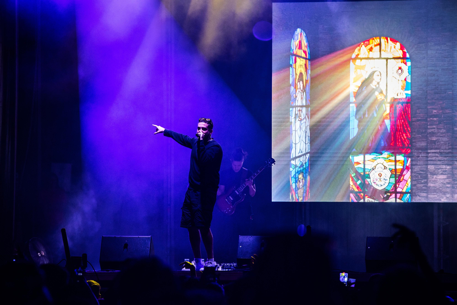 Imágenes del concierto de Toteking y Delaossa en el Bahía Sound en San Fernando.