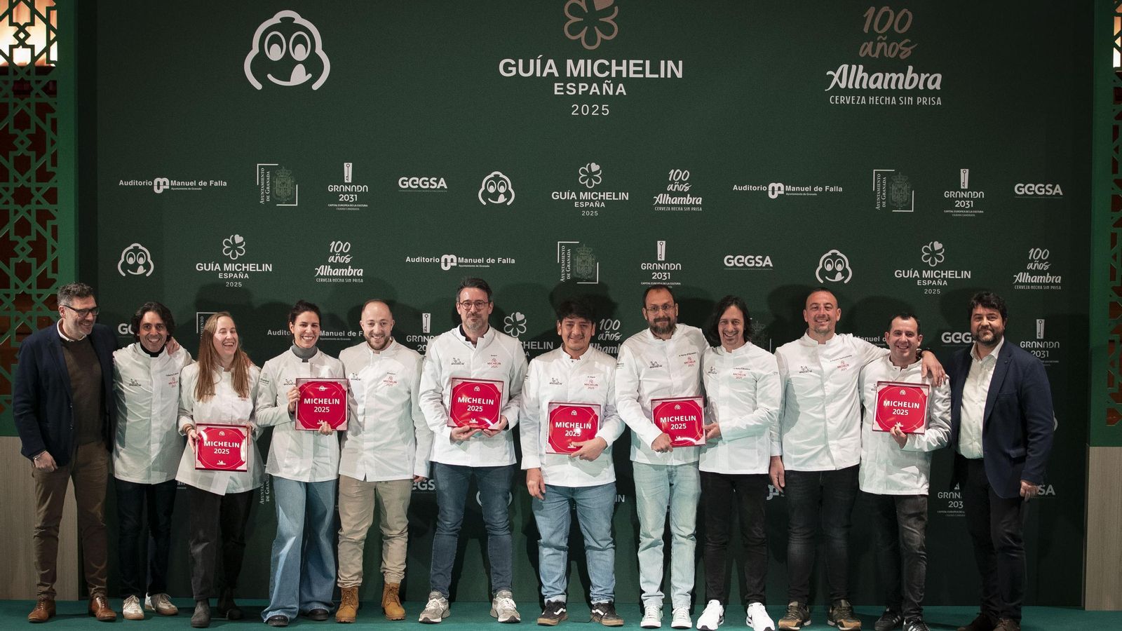 La Gala de la Guía Michelin en Granada, en imágenes