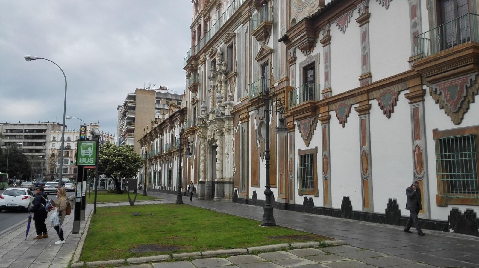 Fachada del palacio de la Merced, sede de la Diputación de Córdoba.